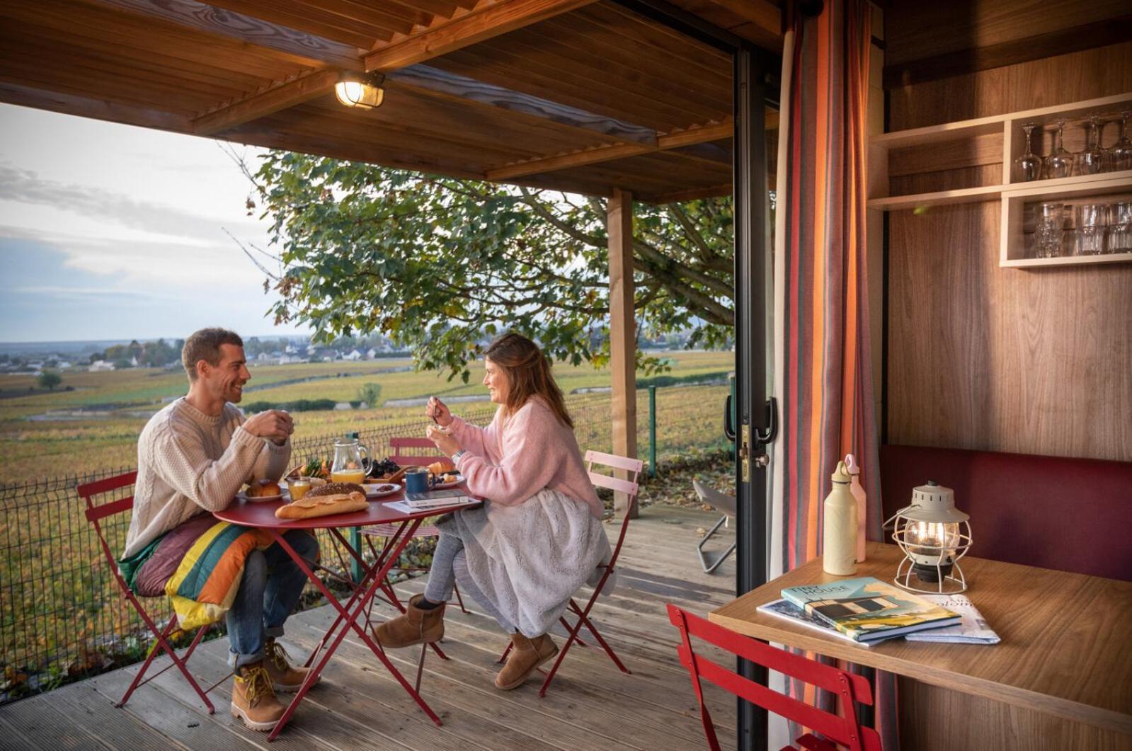 Huttopia Meursault Pokoj fotografie